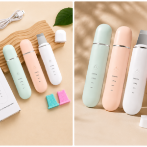 GlowClea Peeling Ultrasónico Facial y Limpiador de Poros Profundo